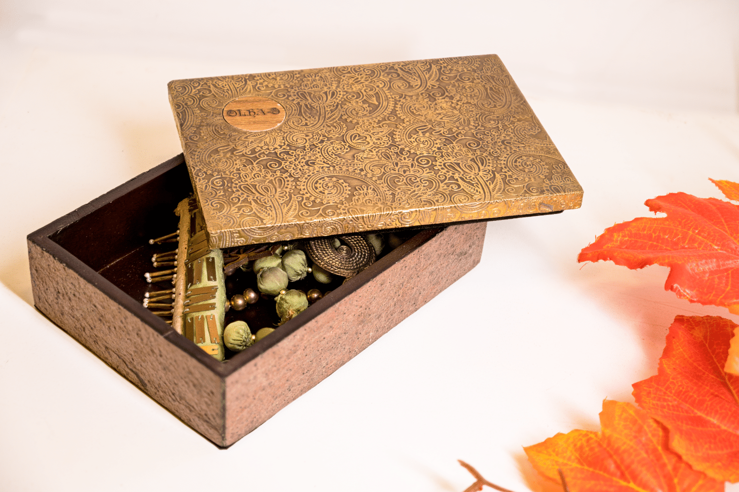     			Desginer Box With Metal Cladding and Stone Veener