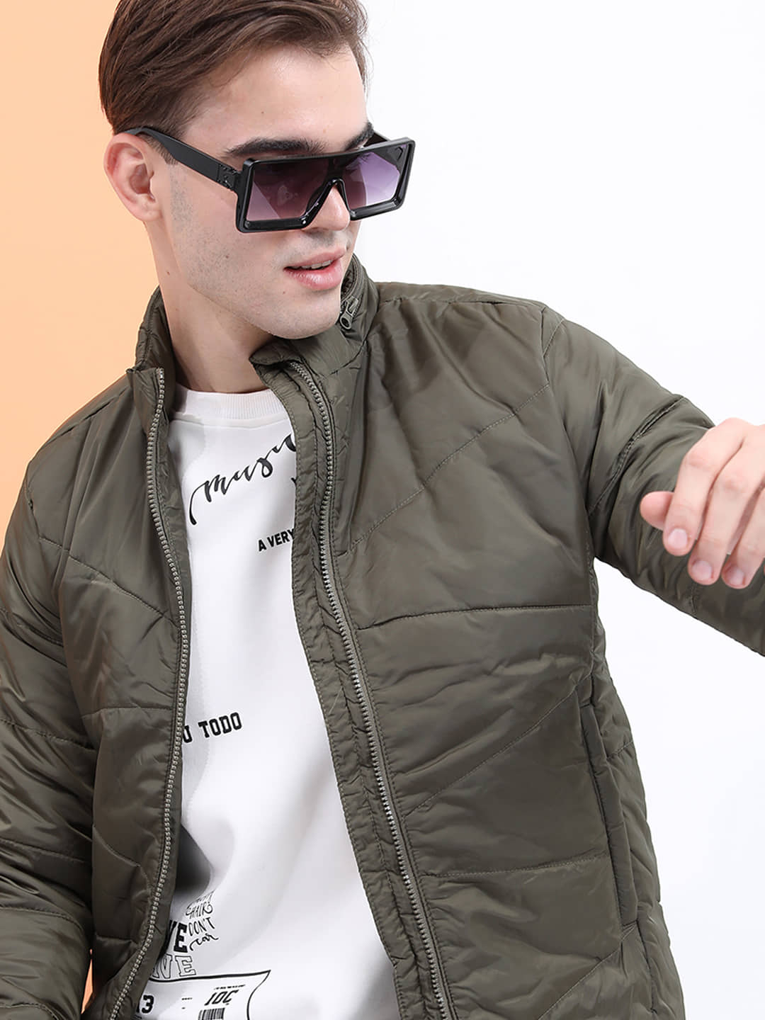 Highlander Polyester Men's Puffer Jacket - Maroon ( Pack of 1 ) - Jackets & Coats | Buy online on ZillyBuy