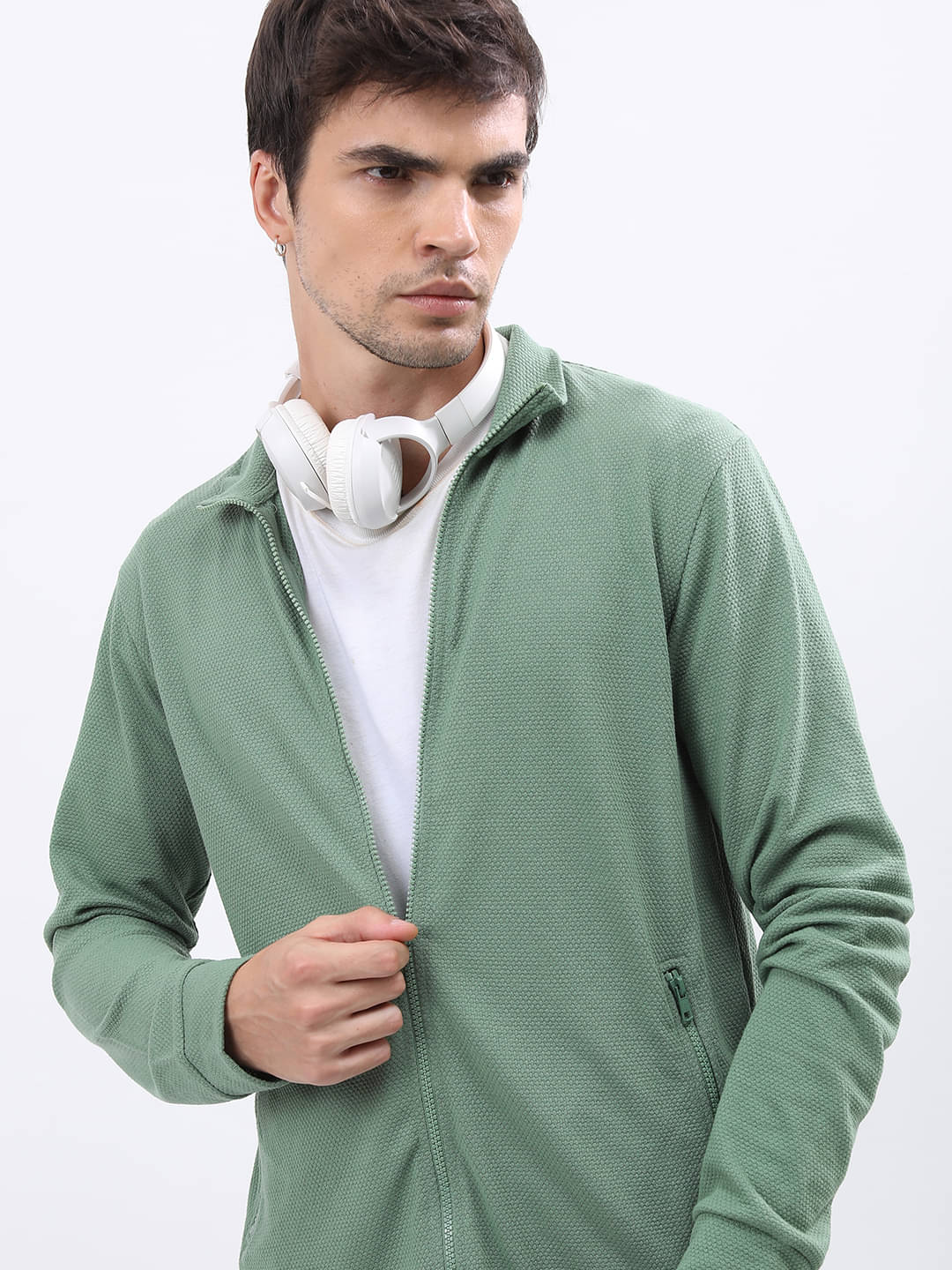 Highlander Polyester Men's Tailored Jacket - Green ( Pack of 1 ) Highlander Polyester Men's Tailored Jacket - Green ( Pack of 1 )