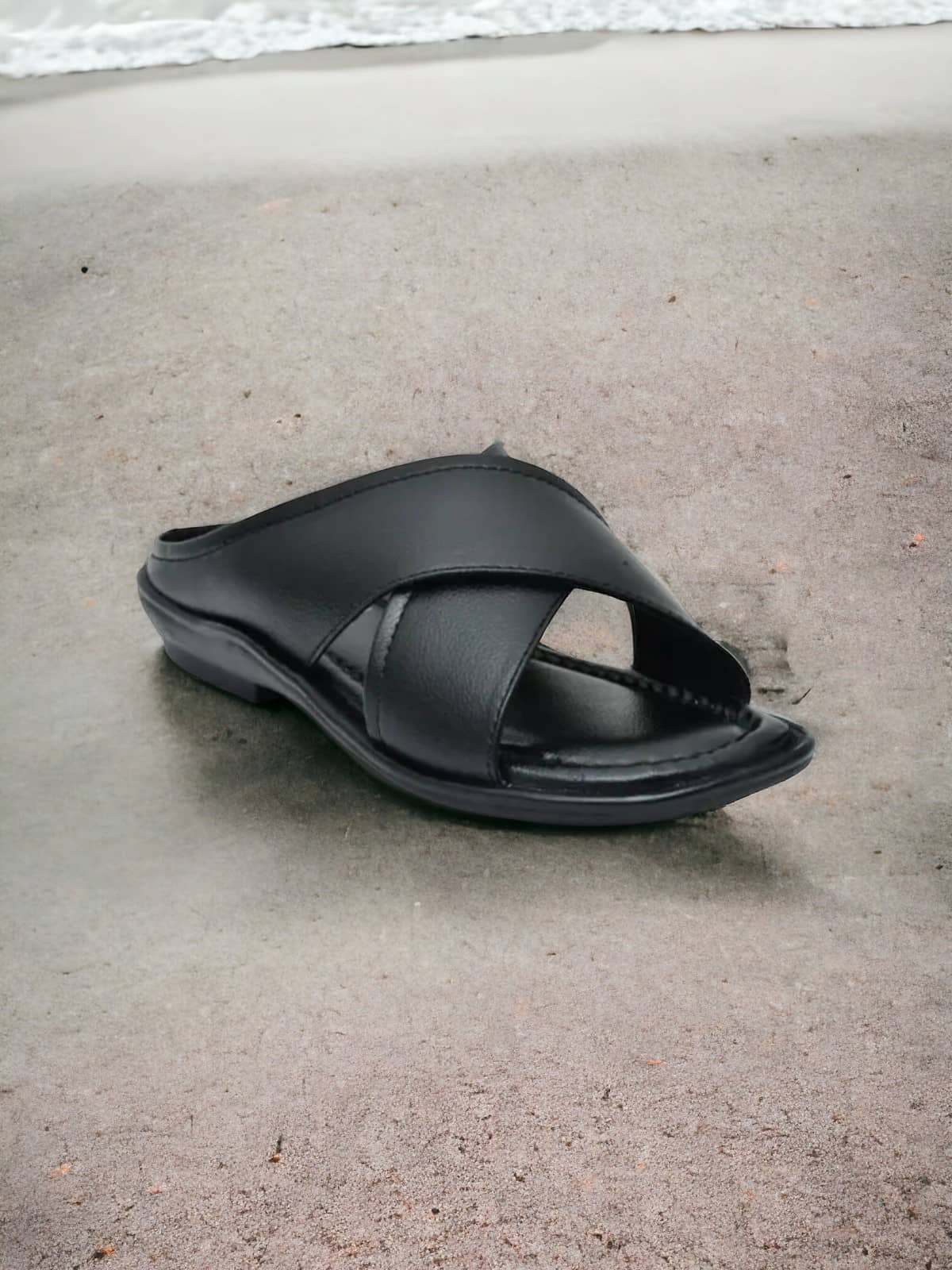 INFINITRENZ - Black Men's Sandals