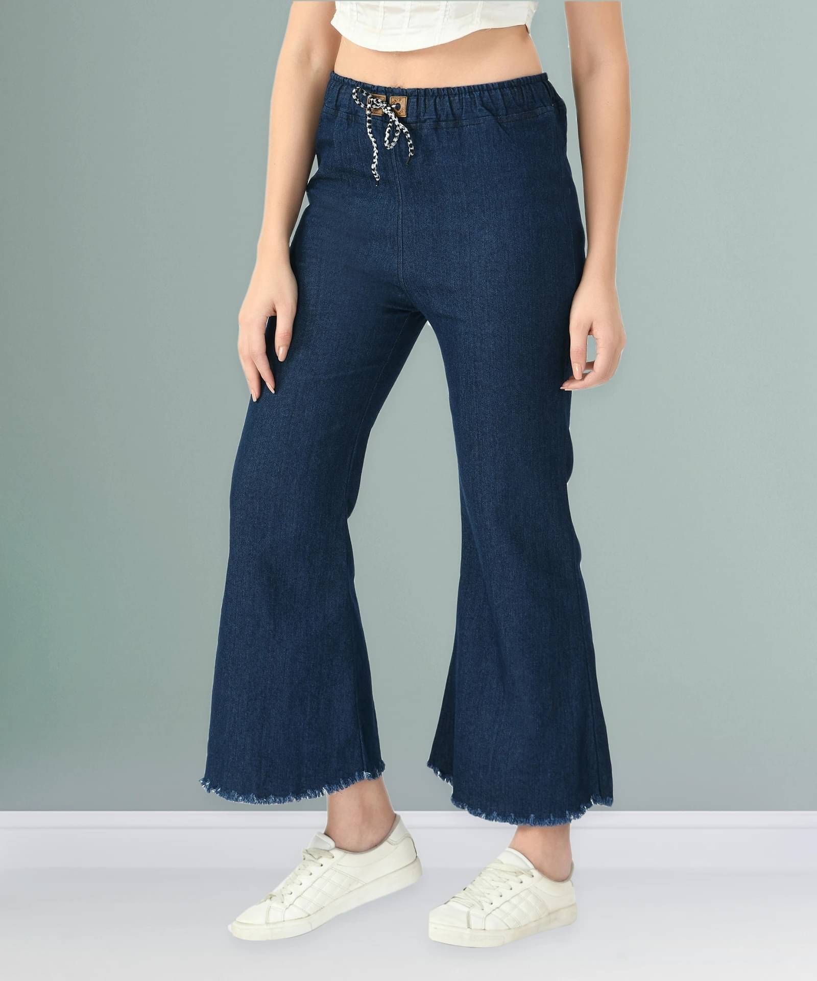     			NEUNK Women's Flared Mid-Rise Jeans ( Multicolor )