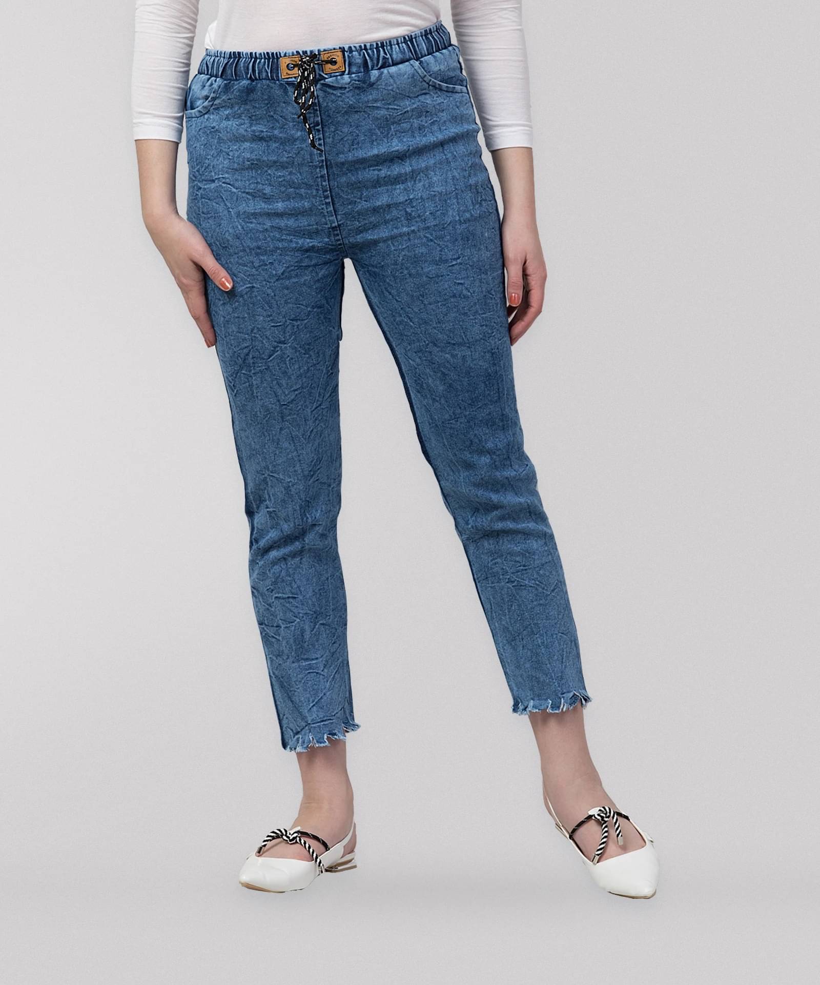     			NEUNK Women's Regular Fit Mid-Rise Jeans ( Dark Blue )