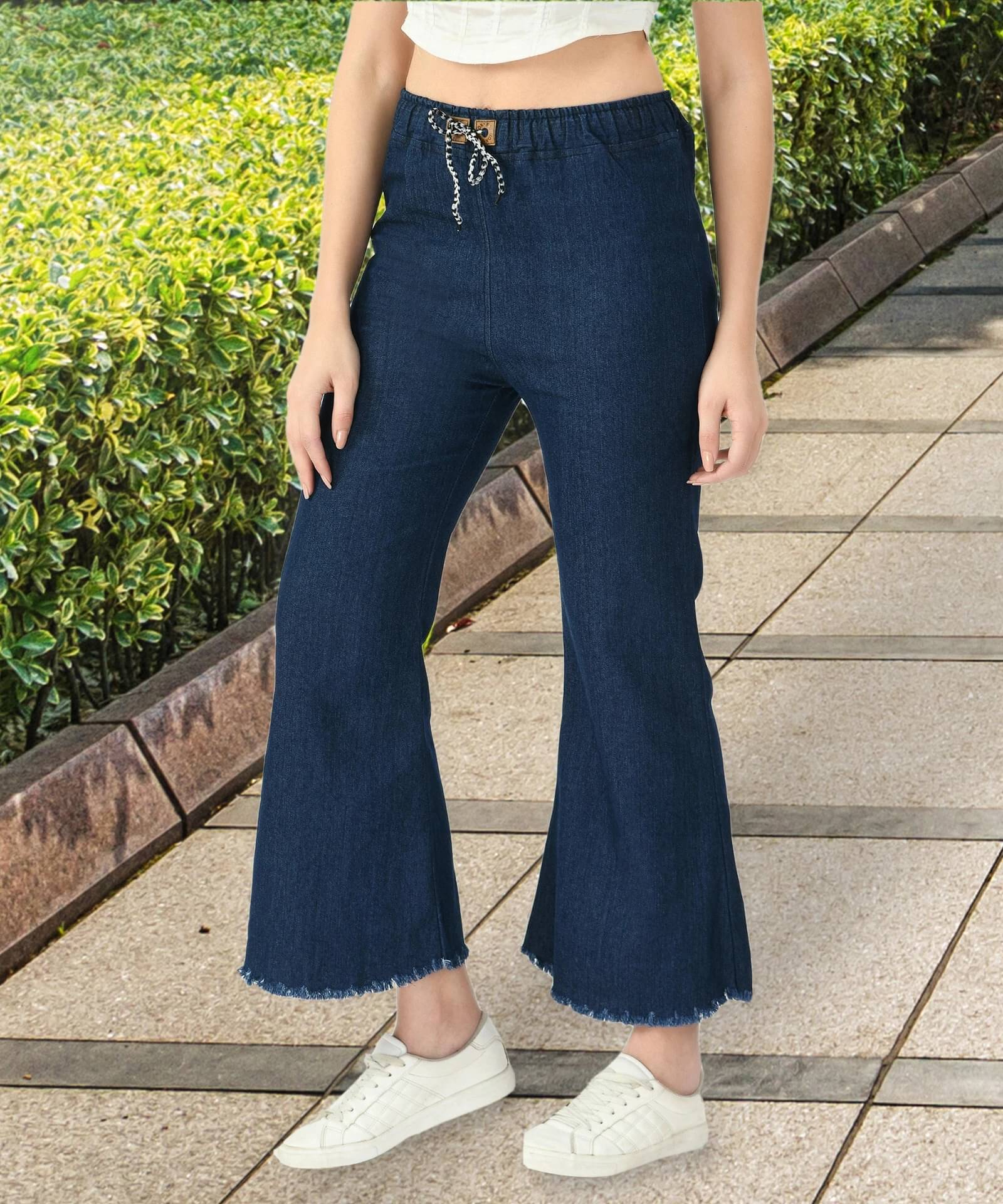     			NEUNK Women's Regular Fit Mid-Rise Jeans ( Dark Blue )