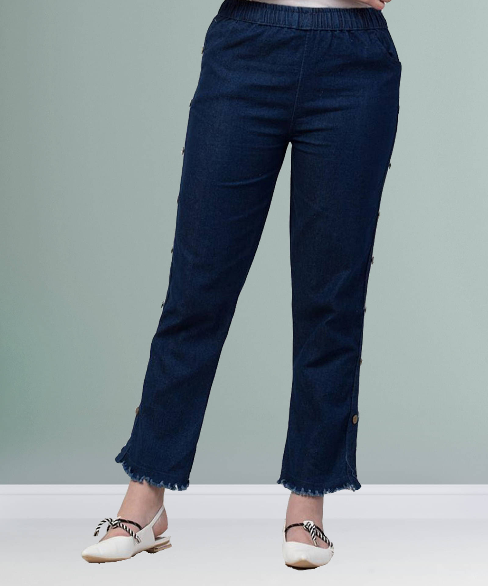     			NEUNK Women's Regular Fit Mid-Rise Jeans ( Multicolor )