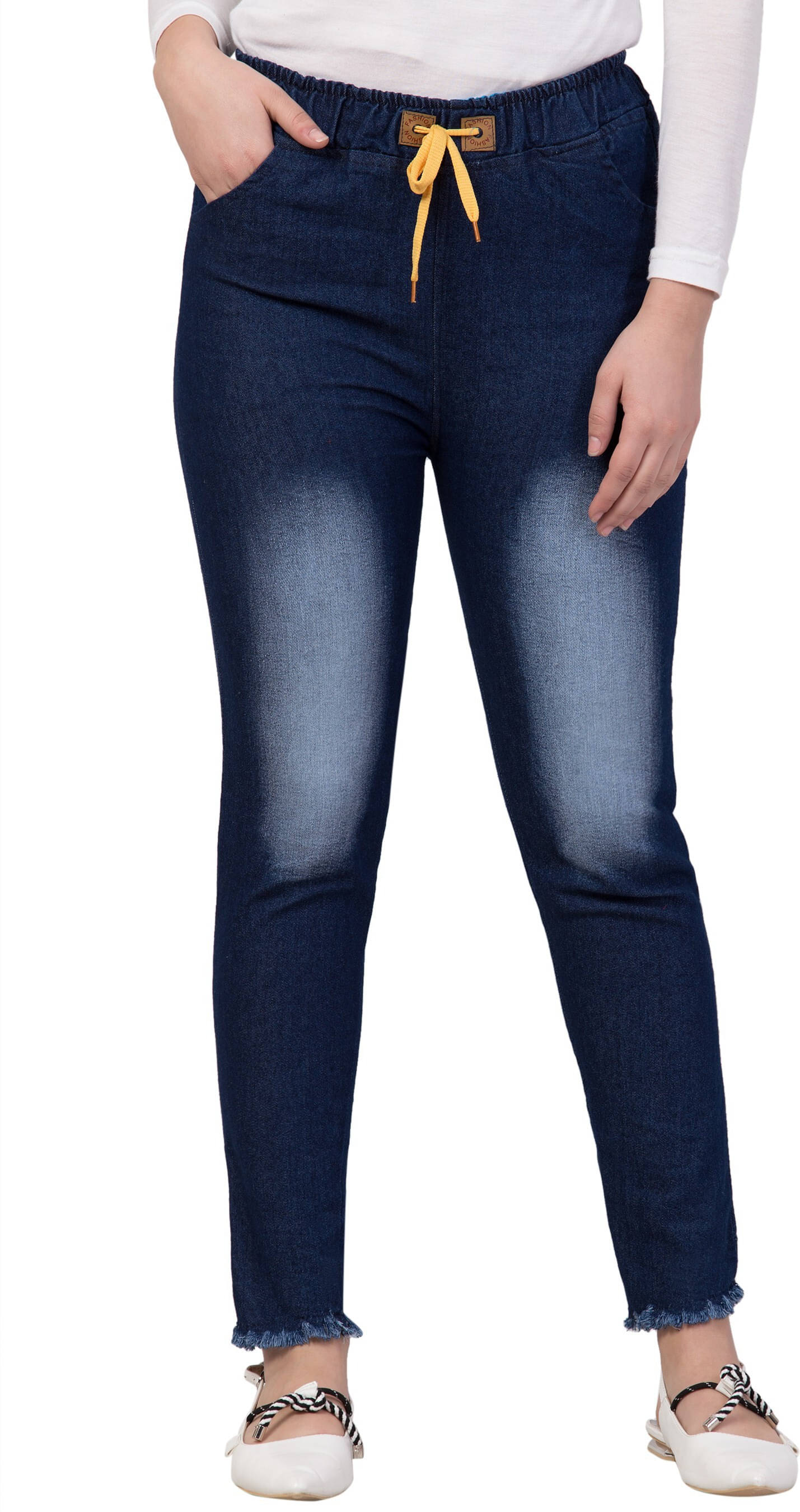     			NEUNK Women's Regular Fit Mid-Rise Jeans ( Blue )