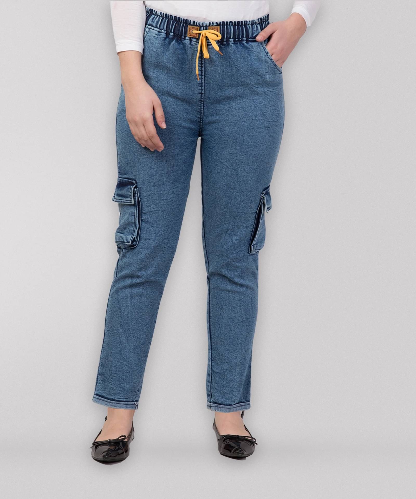     			NEUNK Women's Regular Fit Mid-Rise Jeans ( Dark Blue )