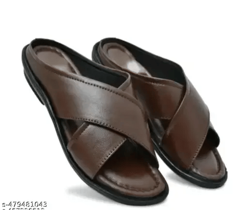 RAGE GAZE - Brown Men's Sandals