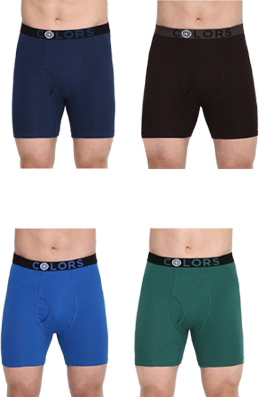     			Rupa Frontline Pack of 4 Cotton Trunks For Men's ( Multicolor )