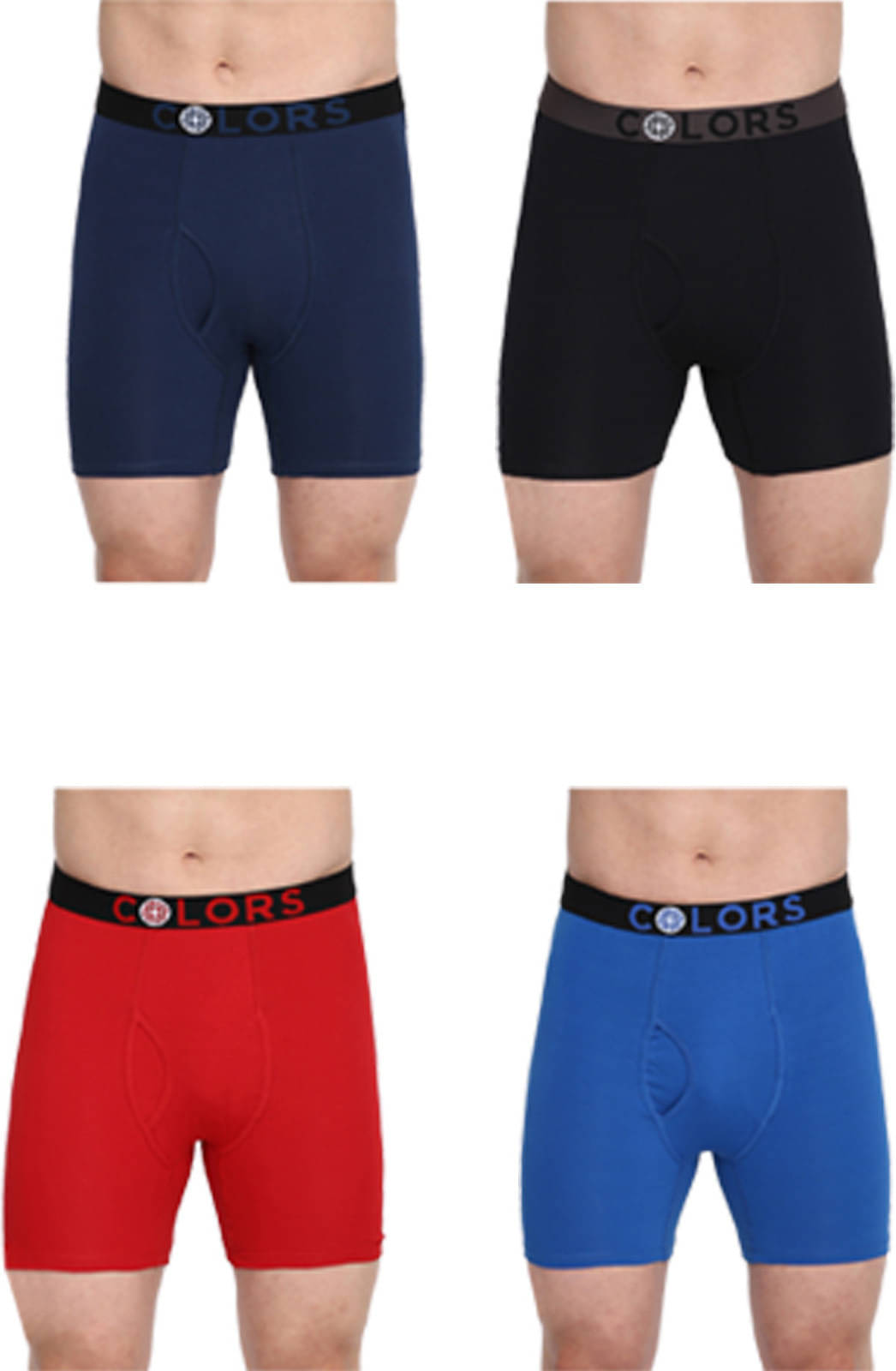     			Rupa Frontline Pack of 4 Cotton Trunks For Men's ( Multicolor )