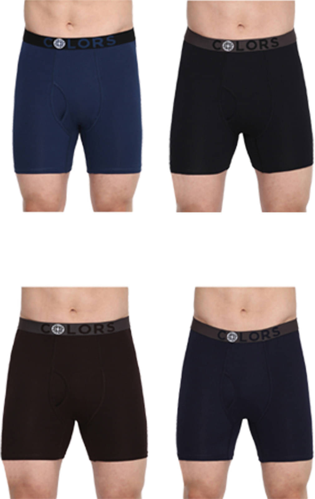 Rupa Frontline Pack of 4 Cotton Trunks For Men's ( Multicolor )     			Rupa Frontline Pack of 4 Cotton Trunks For Men's ( Multicolor )