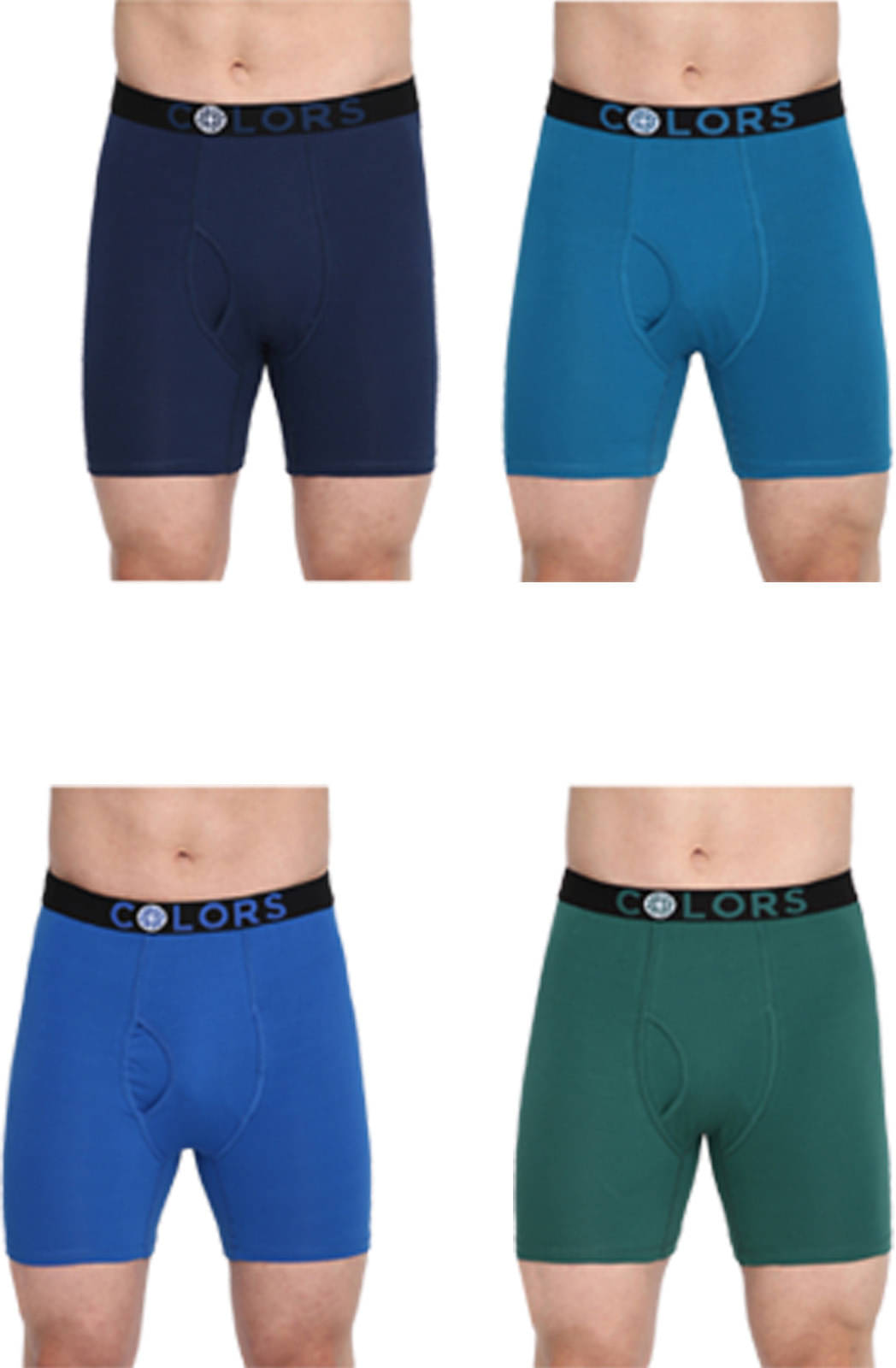     			Rupa Frontline Pack of 4 Cotton Trunks For Men's ( Multicolor )