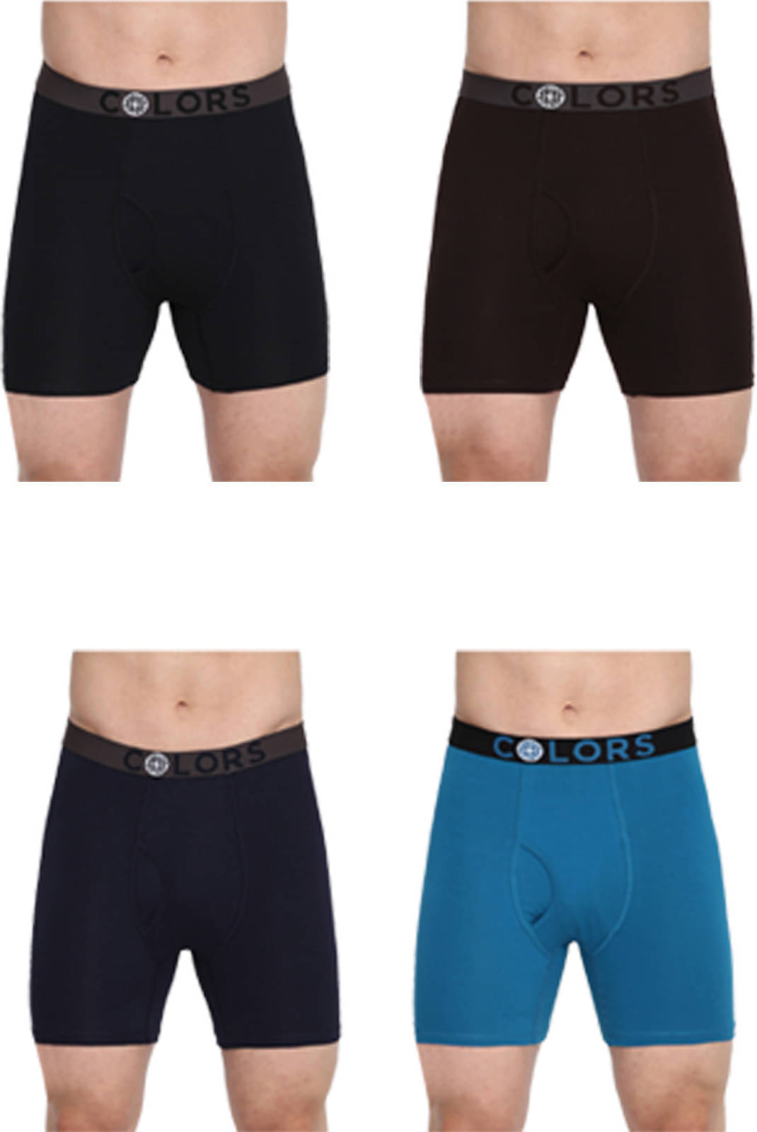 Rupa Frontline Pack of 4 Cotton Trunks For Men's ( Multicolor )     			Rupa Frontline Pack of 4 Cotton Trunks For Men's ( Multicolor )