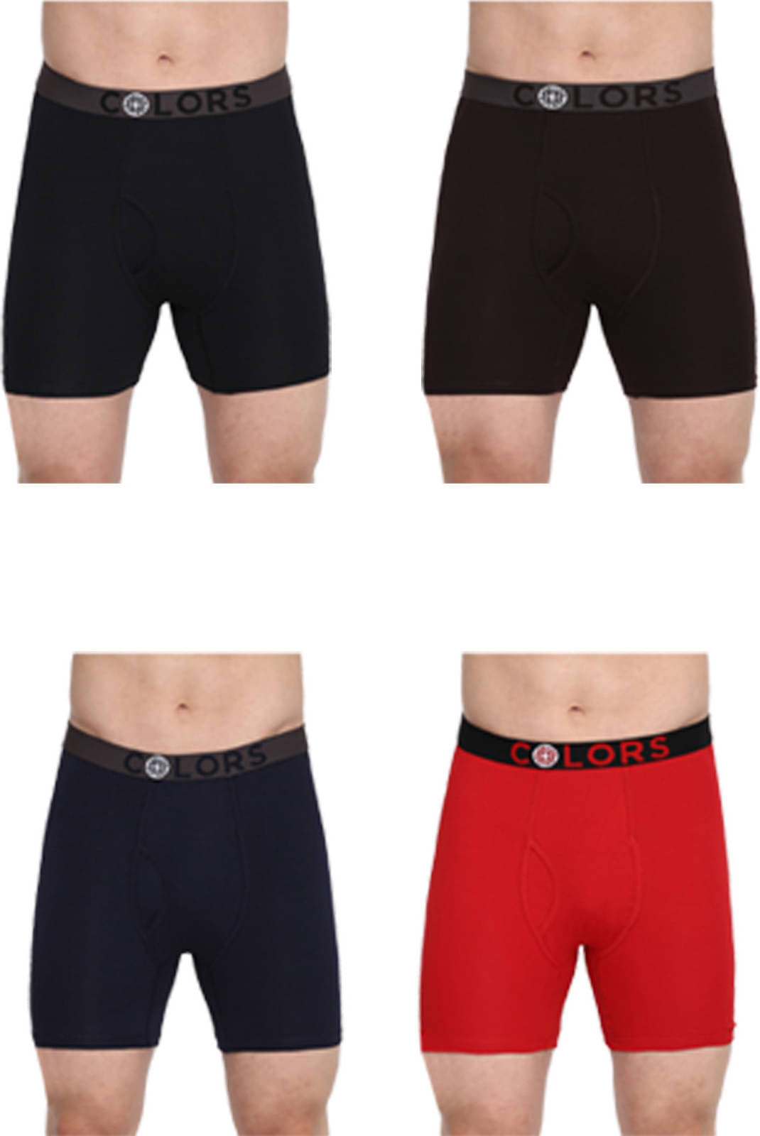    			Rupa Frontline Pack of 4 Cotton Trunks For Men's ( Multicolor )