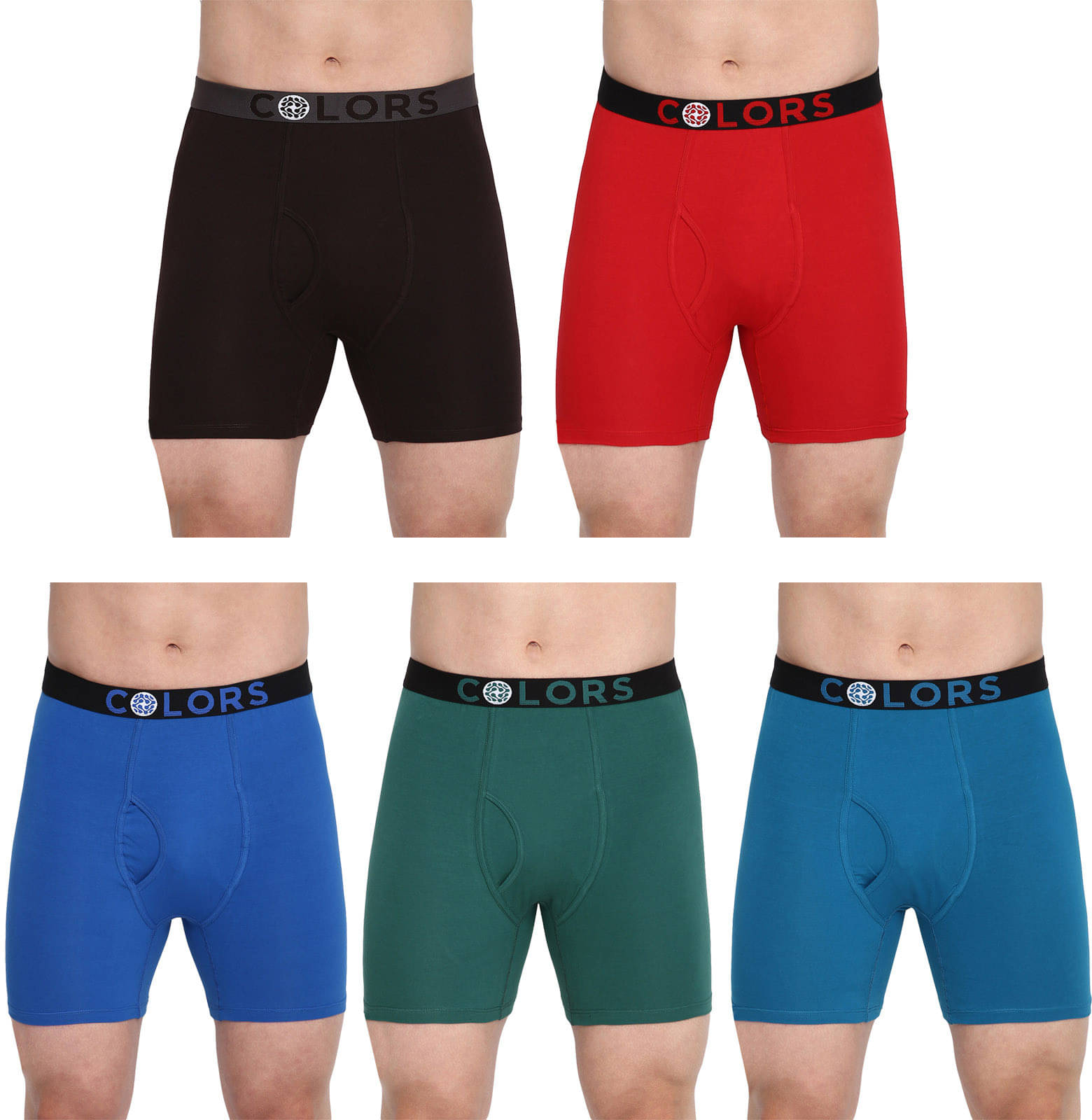 Rupa Frontline Pack of 5 Cotton Trunks For Men's ( Multicolor ) Rupa Frontline Pack of 5 Cotton Trunks For Men's ( Multicolor )