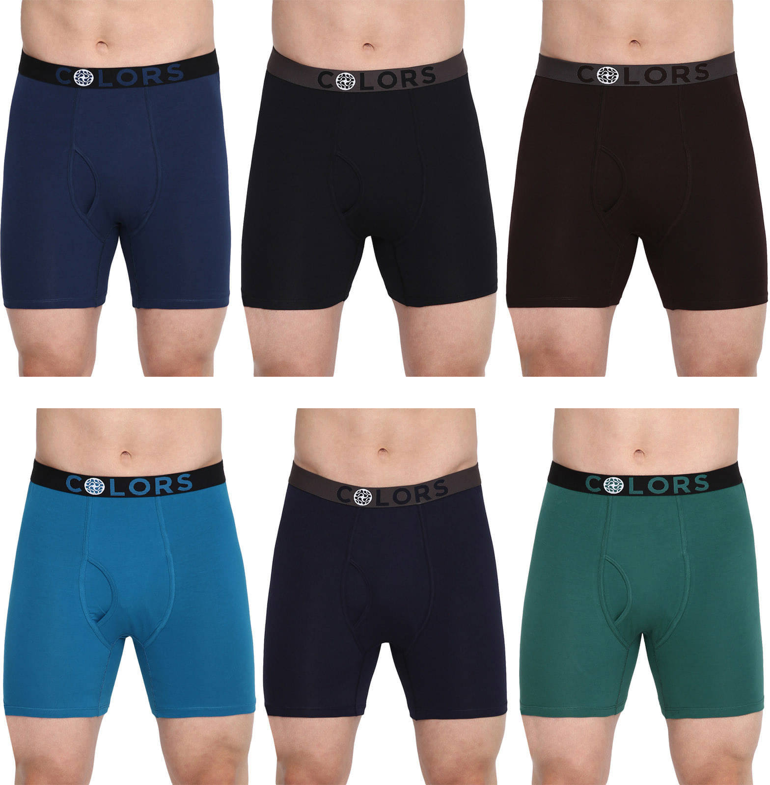 Rupa Frontline Pack of 6 Cotton Trunks For Men's ( Multicolor ) Rupa Frontline Pack of 6 Cotton Trunks For Men's ( Multicolor )