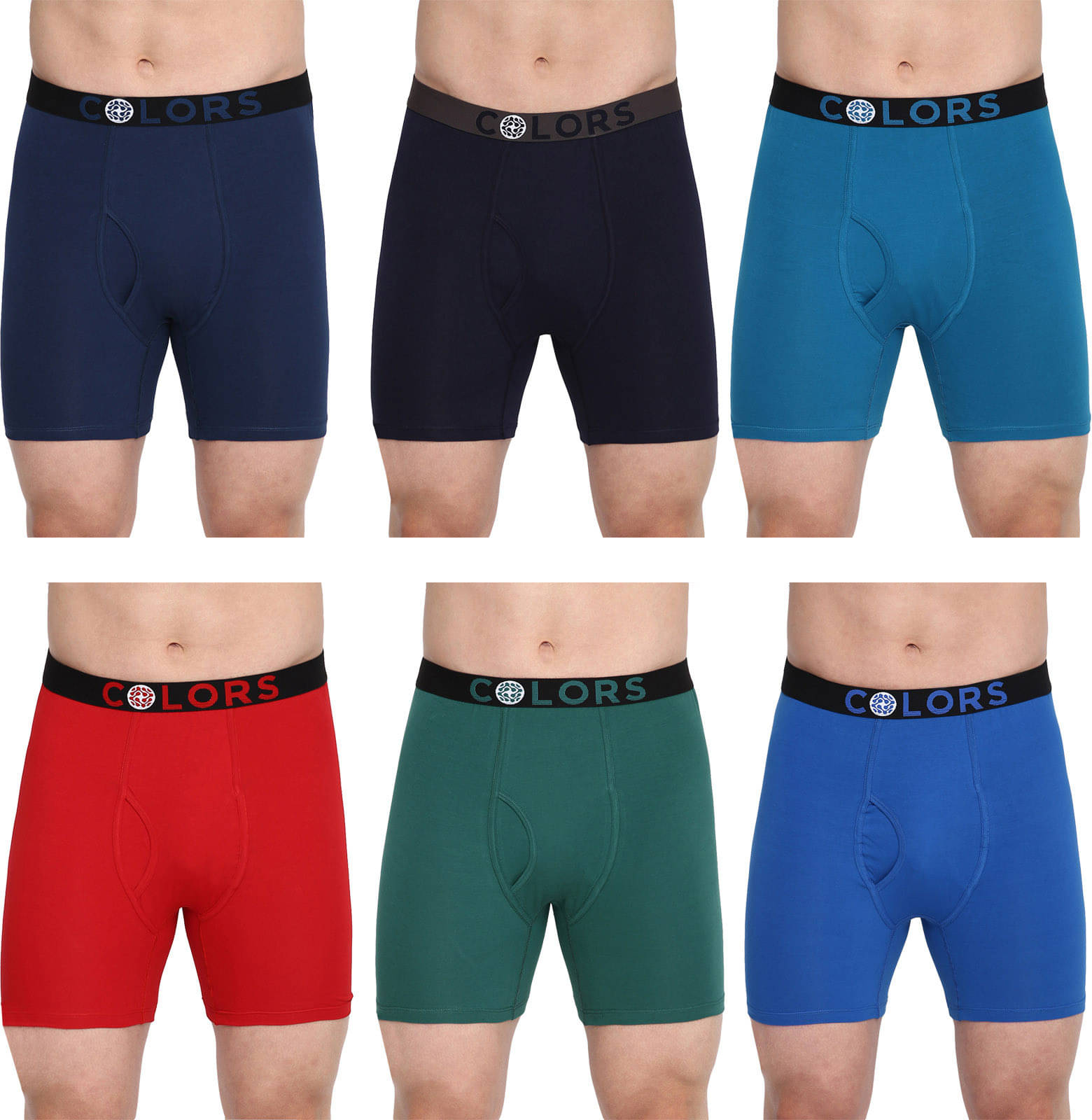 Rupa Frontline Pack of 6 Cotton Trunks For Men's ( Multicolor ) Rupa Frontline Pack of 6 Cotton Trunks For Men's ( Multicolor )