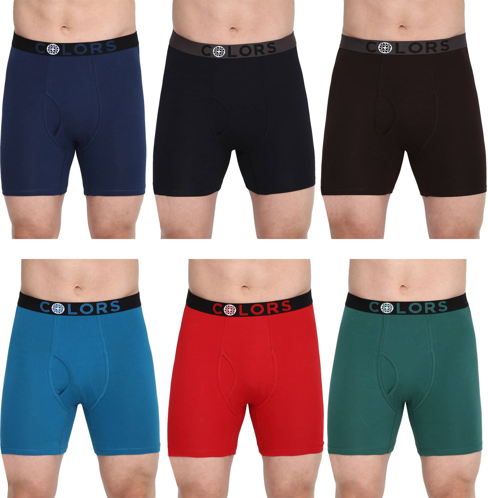 Rupa Frontline Pack of 6 Cotton Trunks For Men's ( Multicolor ) Rupa Frontline Pack of 6 Cotton Trunks For Men's ( Multicolor )
