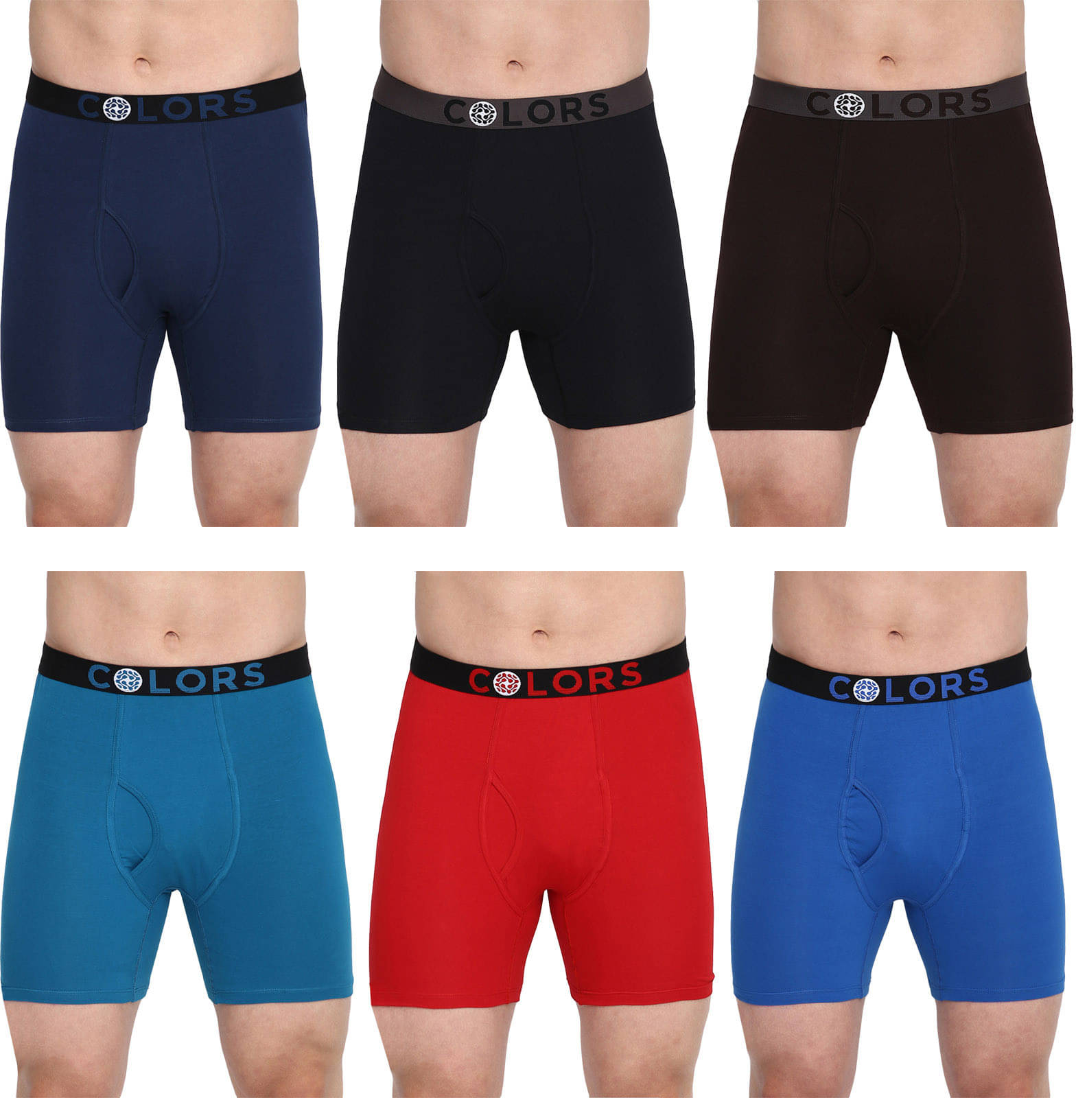 Rupa Frontline Pack of 6 Cotton Trunks For Men's ( Multicolor ) Rupa Frontline Pack of 6 Cotton Trunks For Men's ( Multicolor )