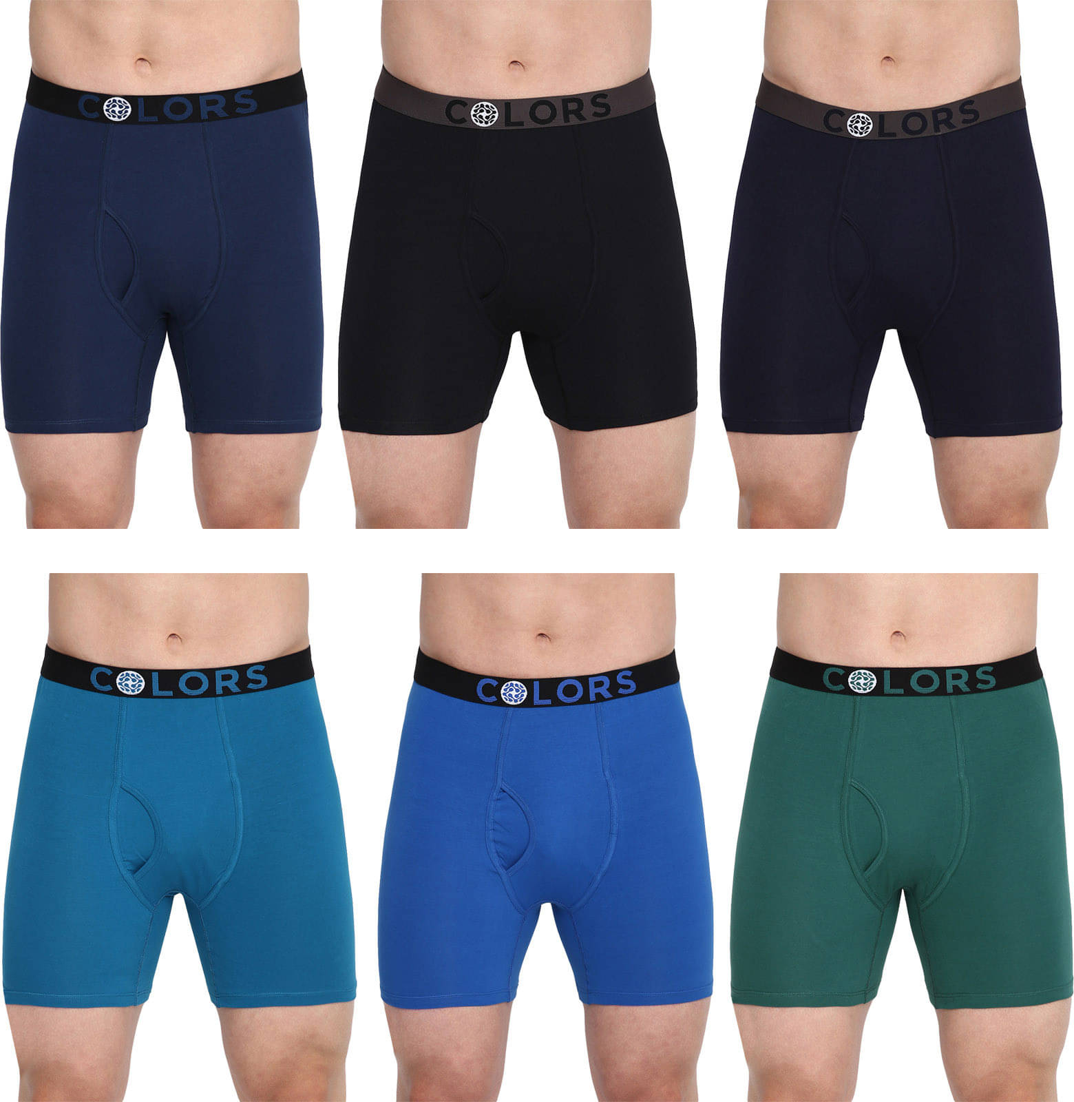 Rupa Frontline Pack of 6 Cotton Trunks For Men's ( Multicolor ) Rupa Frontline Pack of 6 Cotton Trunks For Men's ( Multicolor )