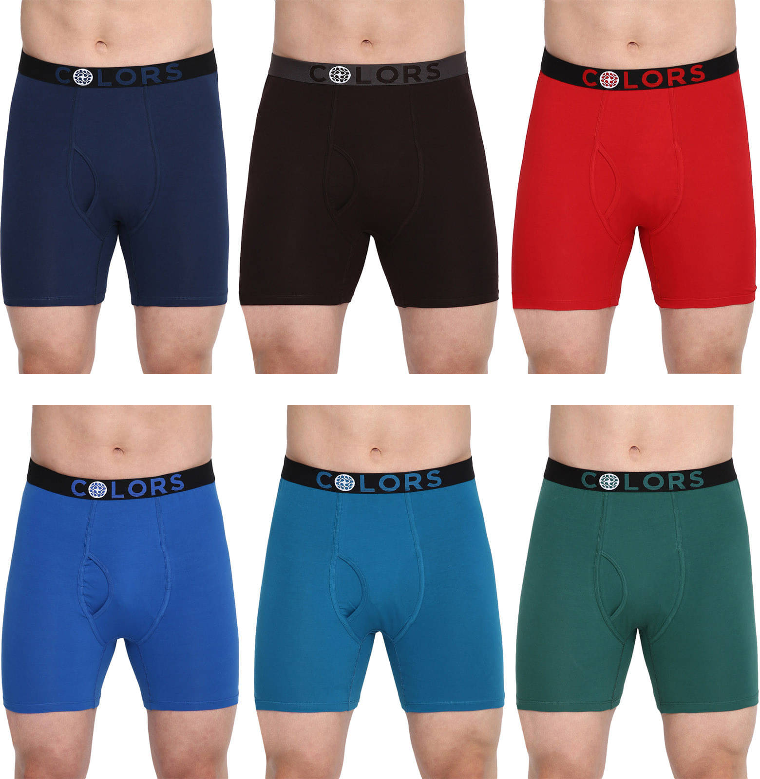 Rupa Frontline Pack of 6 Cotton Trunks For Men's ( Multicolor ) Rupa Frontline Pack of 6 Cotton Trunks For Men's ( Multicolor )