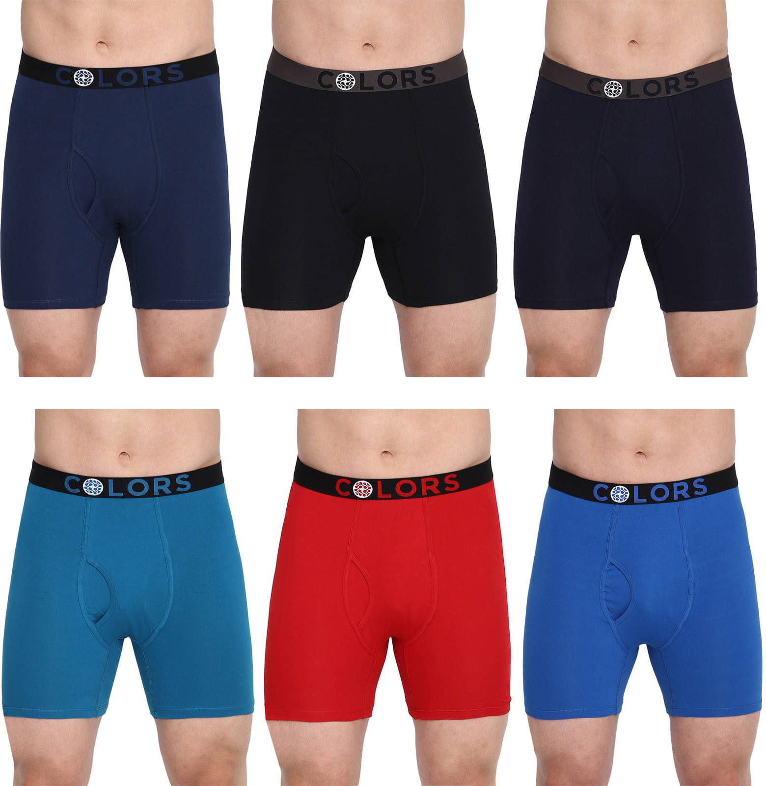Rupa Frontline Pack of 6 Cotton Trunks For Men's ( Multicolor ) Rupa Frontline Pack of 6 Cotton Trunks For Men's ( Multicolor )
