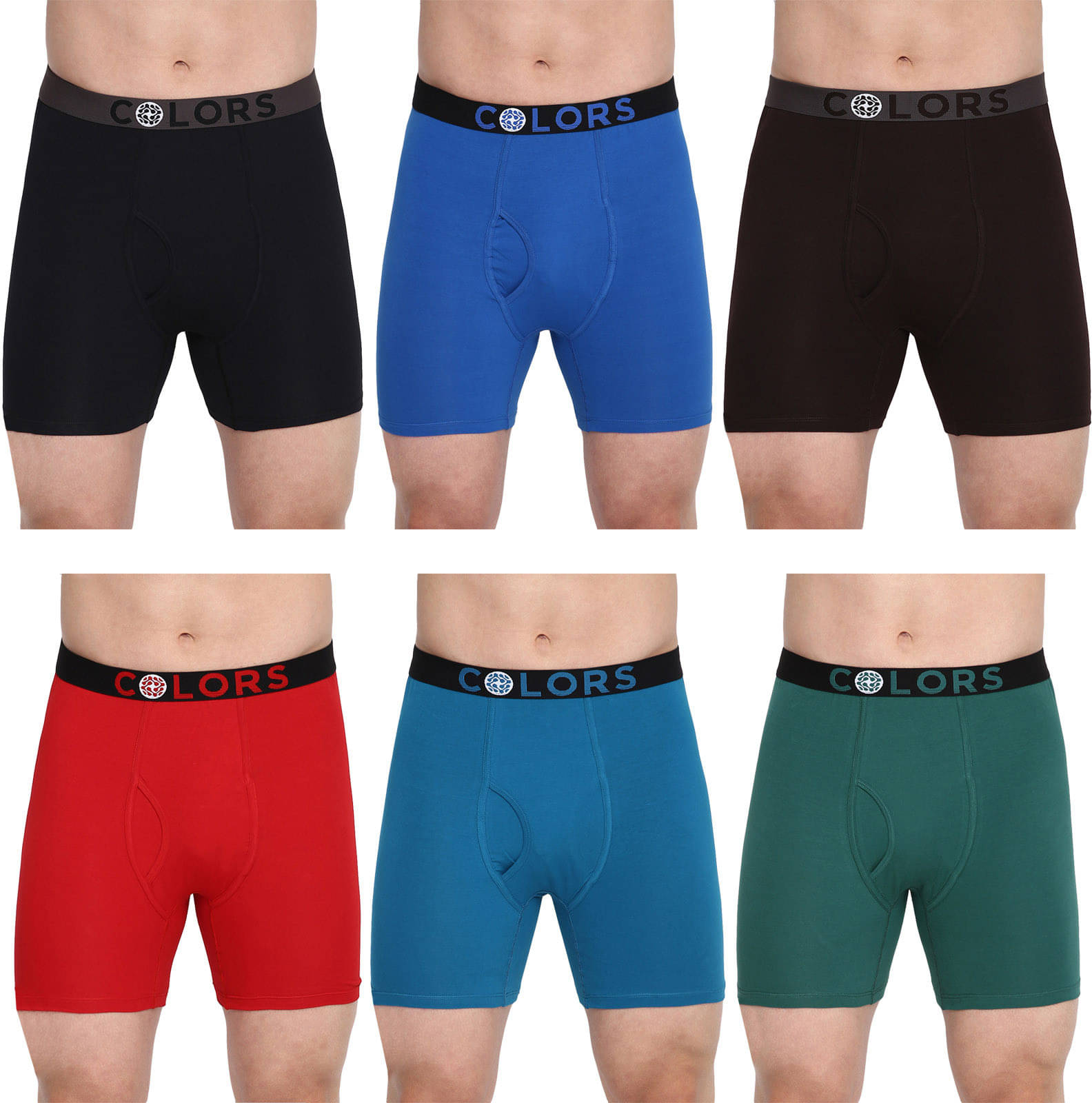 Rupa Frontline Pack of 6 Cotton Trunks For Men's ( Multicolor ) Rupa Frontline Pack of 6 Cotton Trunks For Men's ( Multicolor )