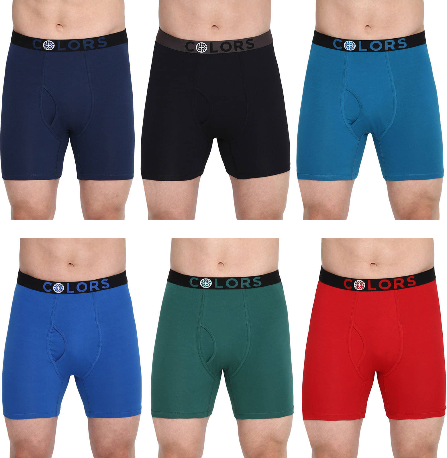 Rupa Frontline Pack of 6 Cotton Trunks For Men's ( Multicolor ) Rupa Frontline Pack of 6 Cotton Trunks For Men's ( Multicolor )