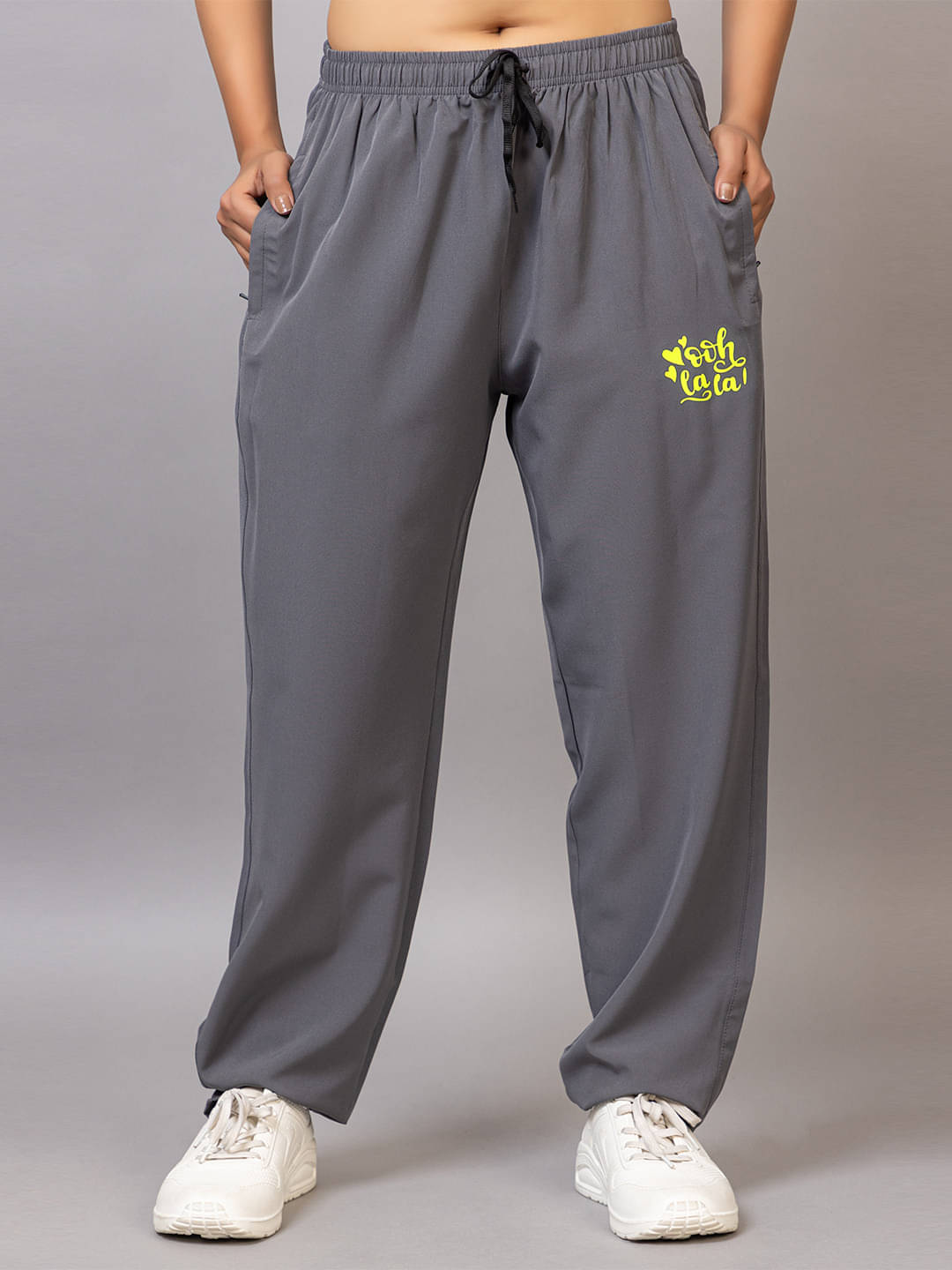     			Xenios Grey Cotton Blend Women's Nightwear Pyjama ( Pack of 1 )