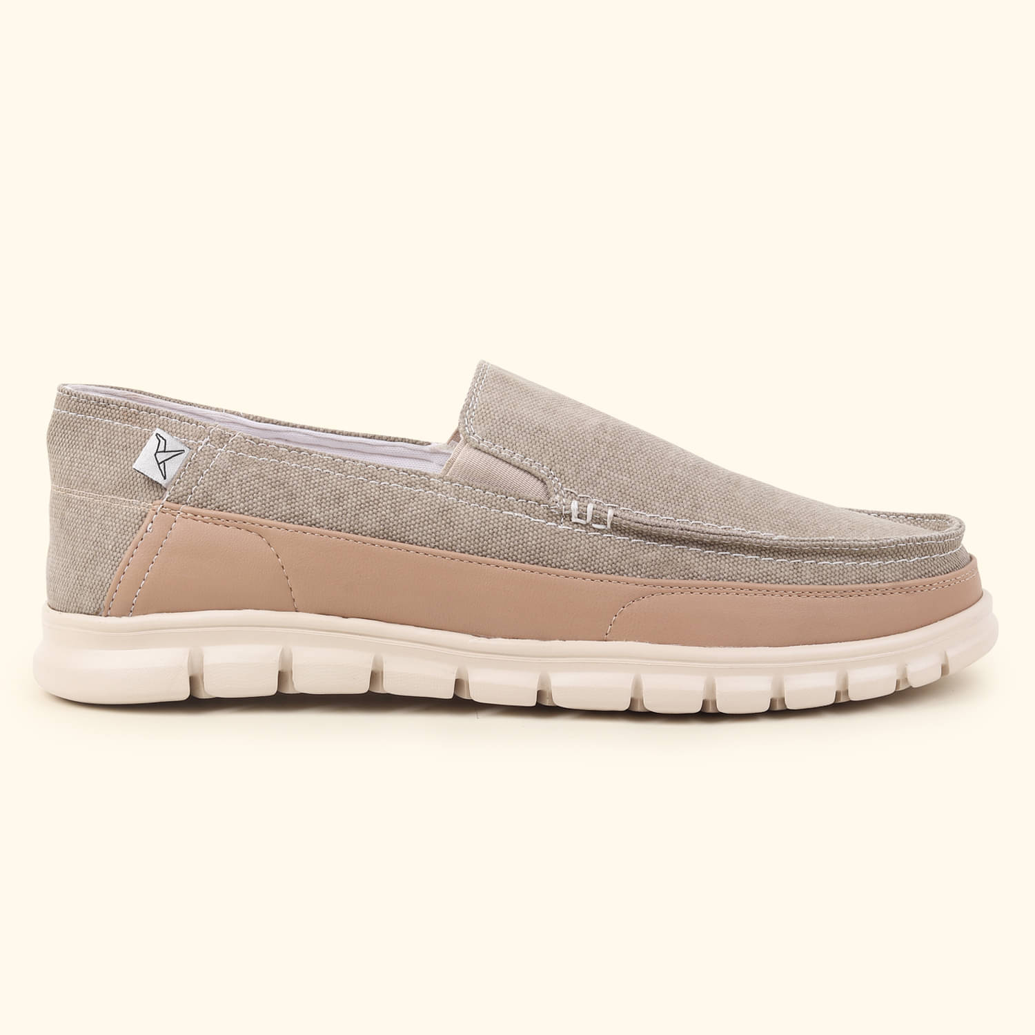     			Yoho Beige Men's Slip on