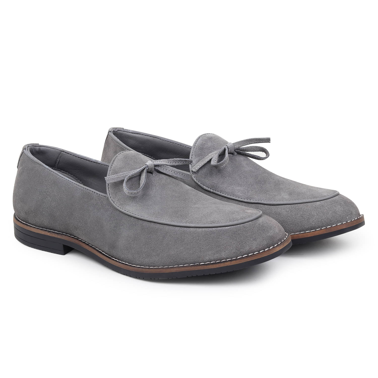     			Yoho Light Grey Men's Slip on