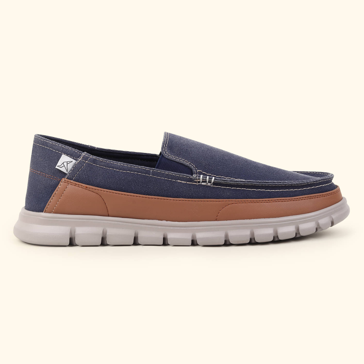     			Yoho Navy Blue Men's Slip on