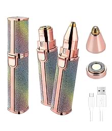 Isanaa Portable eyebrow Multicolor Cordless Eyebrow Trimmer With 60 minutes Runtime