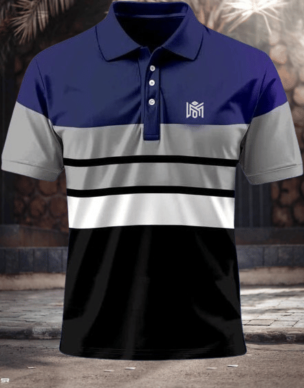 Lynx ent Men Cotton Blend Regular Fit Solid Polo T Shirt ( Blue ) Lynx ent Men Cotton Blend Regular Fit Solid Polo T Shirt ( Blue )