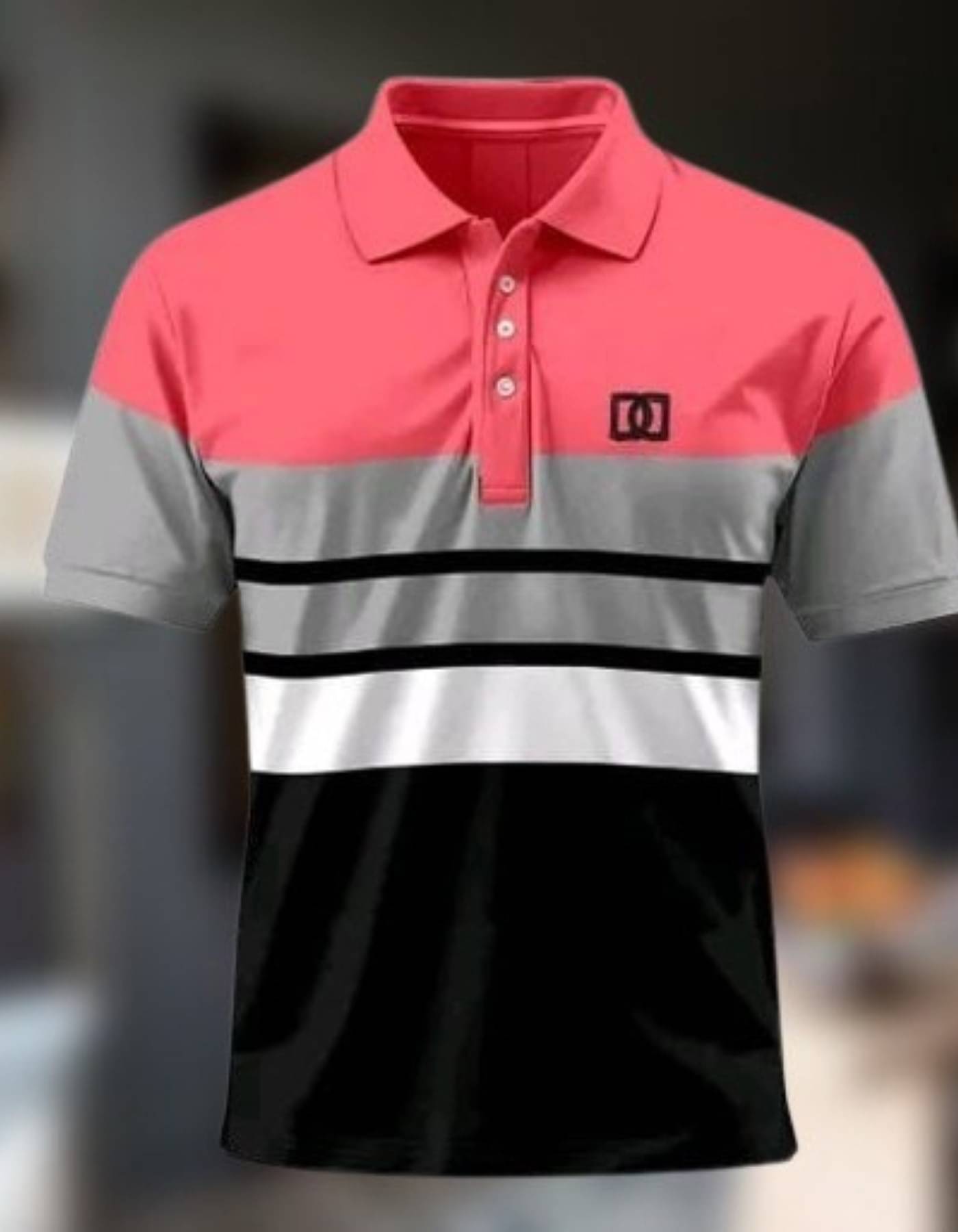 Lynx ent Men Cotton Blend Regular Fit Solid Polo T Shirt ( Pink ) Lynx ent Men Cotton Blend Regular Fit Solid Polo T Shirt ( Pink )