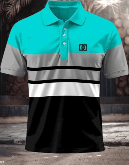     			Lynx ent Men Cotton Blend Regular Fit Solid Polo T Shirt ( Green )