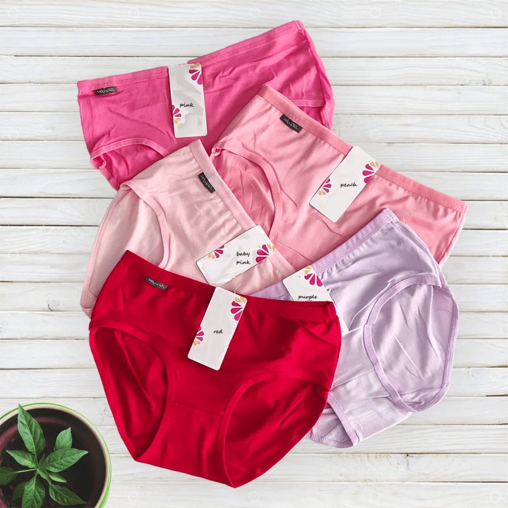 MYLONE Pack of 5 Cotton Hipster For Women ( Multicolor1 ) MYLONE Pack of 5 Cotton Hipster For Women ( Multicolor1 )