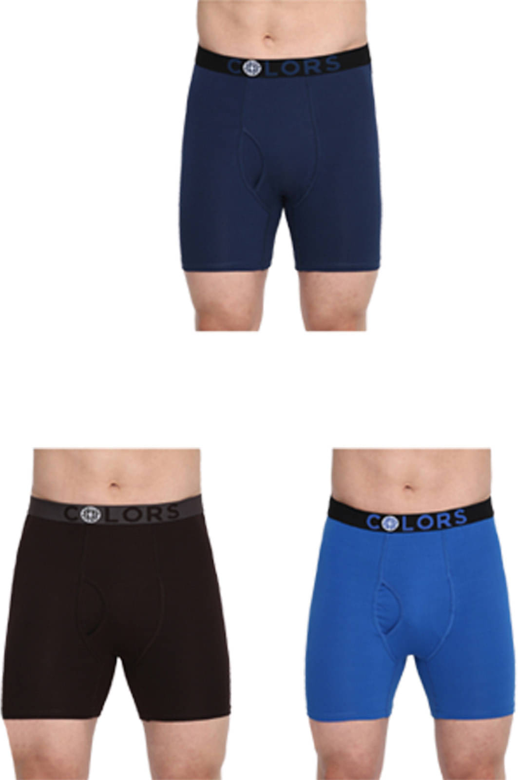 Rupa Frontline Pack of 3 Cotton Trunks For Men's ( Multicolor )     			Rupa Frontline Pack of 3 Cotton Trunks For Men's ( Multicolor )