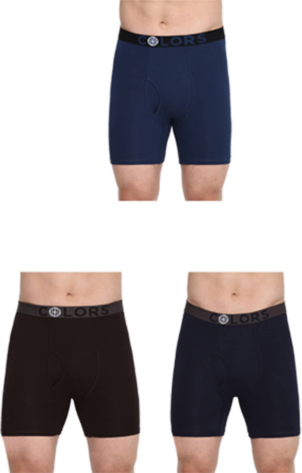 Rupa Frontline Pack of 3 Cotton Trunks For Men's ( Multicolor )     			Rupa Frontline Pack of 3 Cotton Trunks For Men's ( Multicolor )