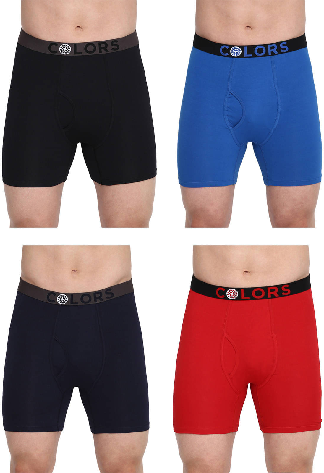 Rupa Frontline Pack of 4 Cotton Trunks For Men's ( Multicolor )     			Rupa Frontline Pack of 4 Cotton Trunks For Men's ( Multicolor )