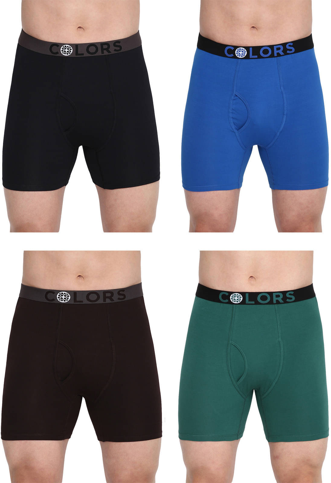 Rupa Frontline Pack of 4 Cotton Trunks For Men's ( Multicolor )     			Rupa Frontline Pack of 4 Cotton Trunks For Men's ( Multicolor )