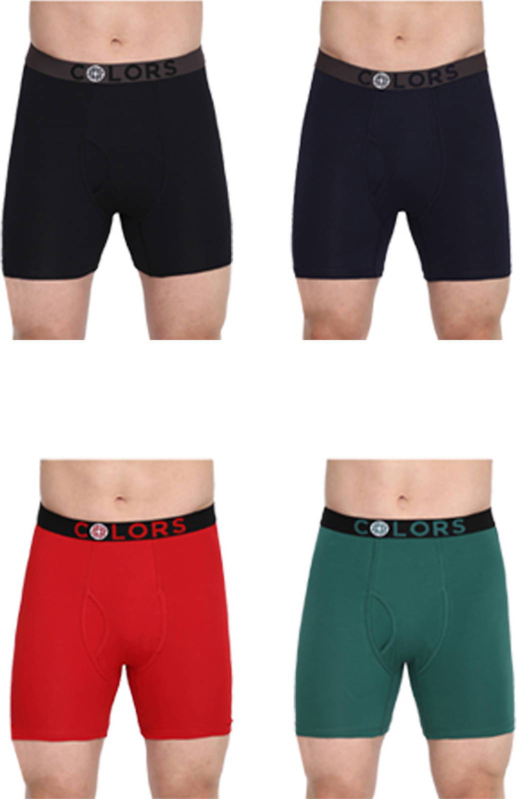 Rupa Frontline Pack of 4 Cotton Trunks For Men's ( Multicolor )     			Rupa Frontline Pack of 4 Cotton Trunks For Men's ( Multicolor )