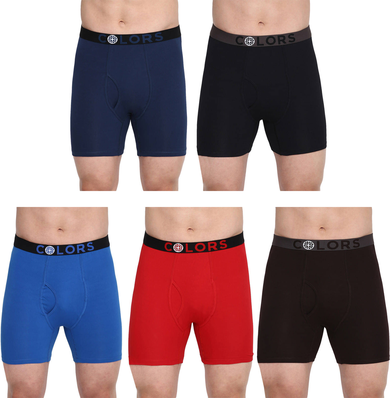 Rupa Frontline Pack of 5 Cotton Trunks For Men's ( Multicolor ) Rupa Frontline Pack of 5 Cotton Trunks For Men's ( Multicolor )