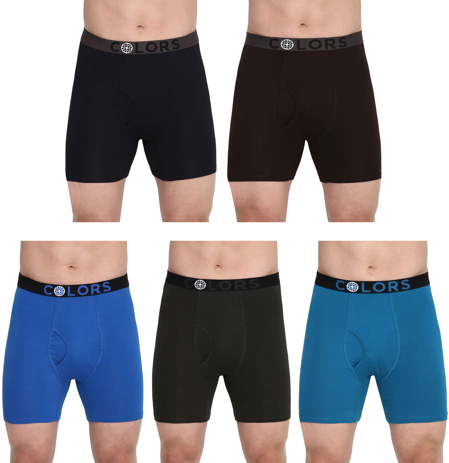 Rupa Frontline Pack of 5 Cotton Trunks For Men's ( Multicolor ) Rupa Frontline Pack of 5 Cotton Trunks For Men's ( Multicolor )