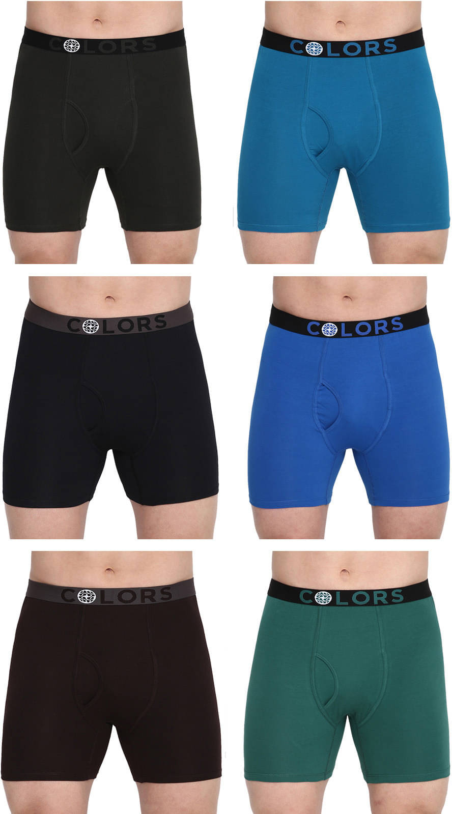 Rupa Frontline Pack of 6 Cotton Trunks For Men's ( Multicolor ) Rupa Frontline Pack of 6 Cotton Trunks For Men's ( Multicolor )
