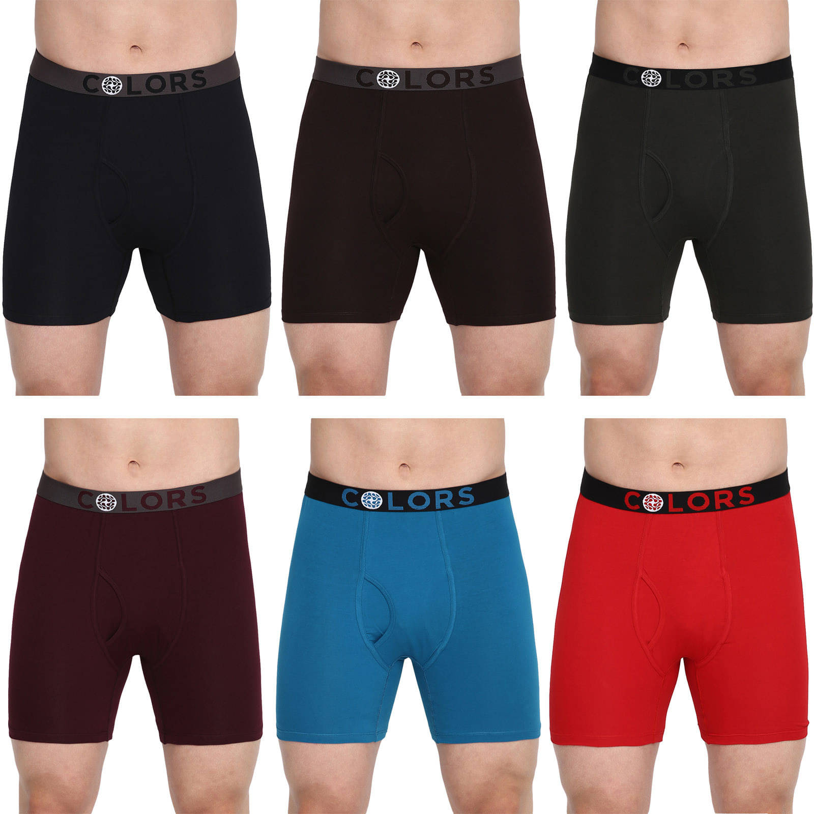 Rupa Frontline Pack of 6 Cotton Trunks For Men's ( Multicolor ) Rupa Frontline Pack of 6 Cotton Trunks For Men's ( Multicolor )