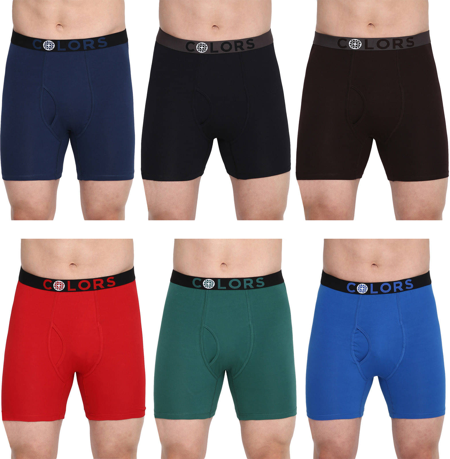 Rupa Frontline Pack of 6 Cotton Trunks For Men's ( Multicolor )     			Rupa Frontline Pack of 6 Cotton Trunks For Men's ( Multicolor )