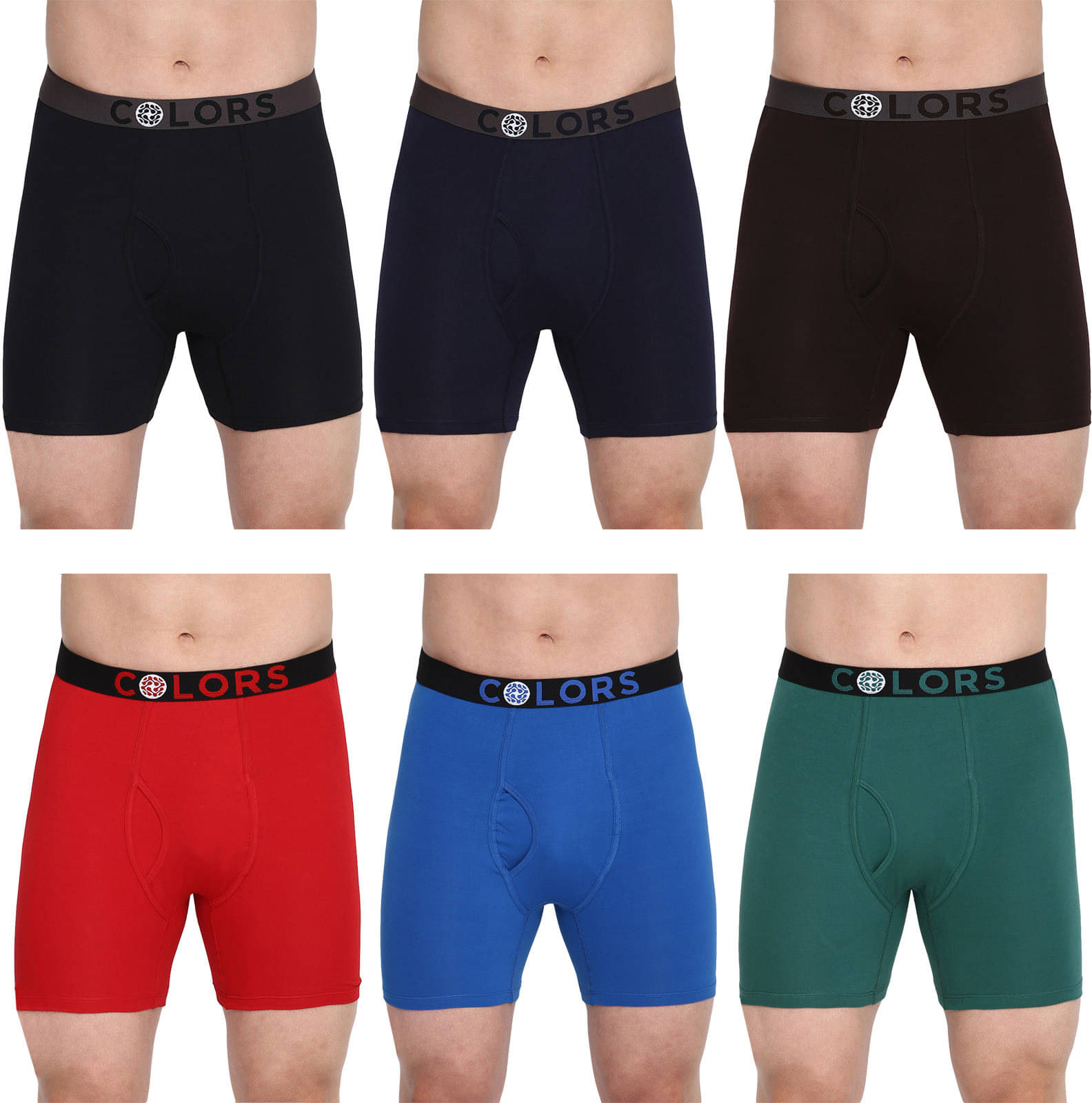 Rupa Frontline Pack of 6 Cotton Trunks For Men's ( Multicolor ) Rupa Frontline Pack of 6 Cotton Trunks For Men's ( Multicolor )