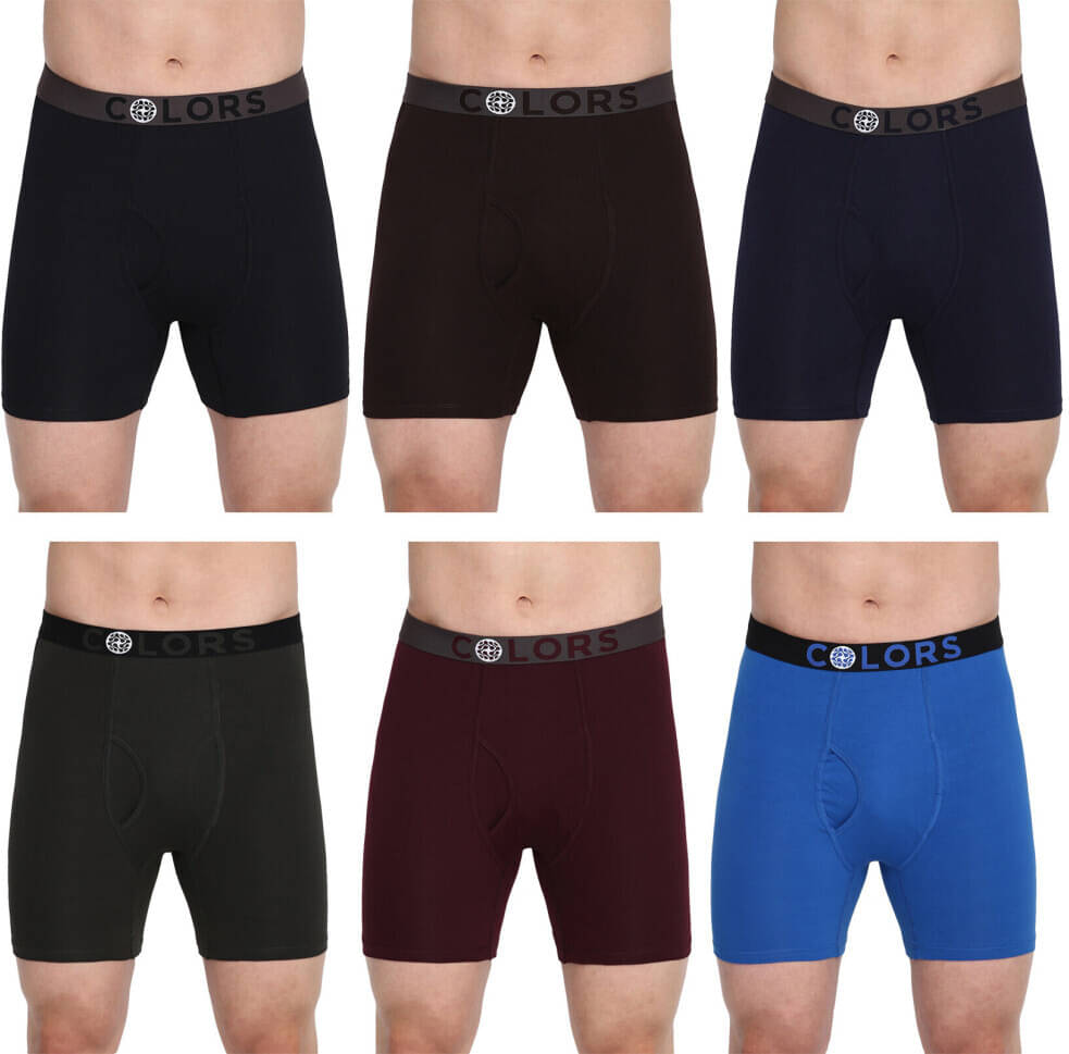     			Rupa Frontline Pack of 6 Cotton Trunks For Men's ( Multicolor )