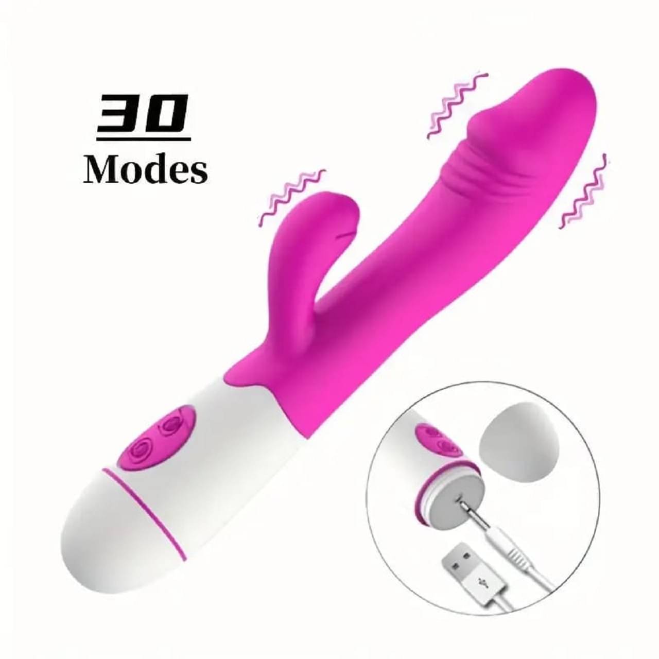     			Vibrations Rabbit Style Portable Manual Massager