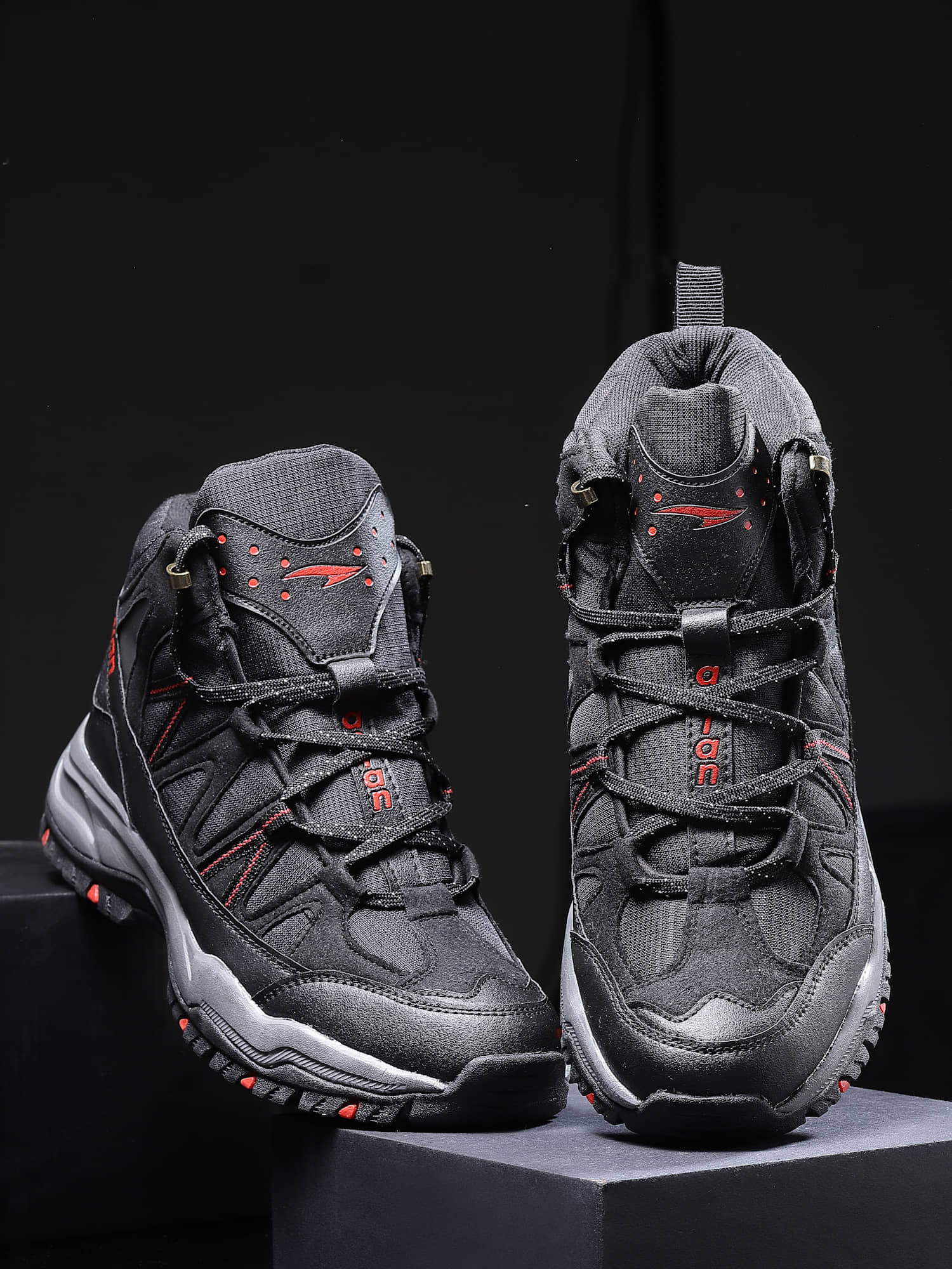 ASIAN EVEREST-21 Black Men's Sports Running Shoes - Sports Shoes | Buy online on ZillyBuy